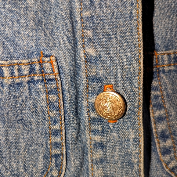 Amy byer Crop top jean vest - Picture 4 of 4